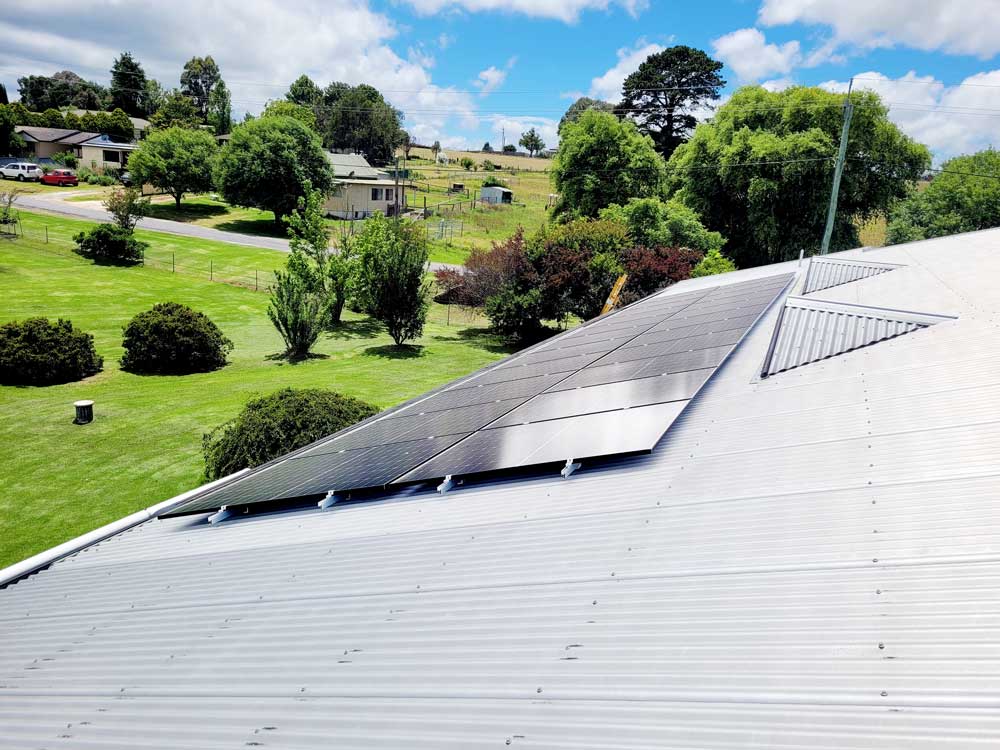 solar skirting before