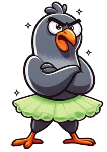 angry pigeon angry pigeon