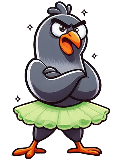 angry pigeon angry pigeon