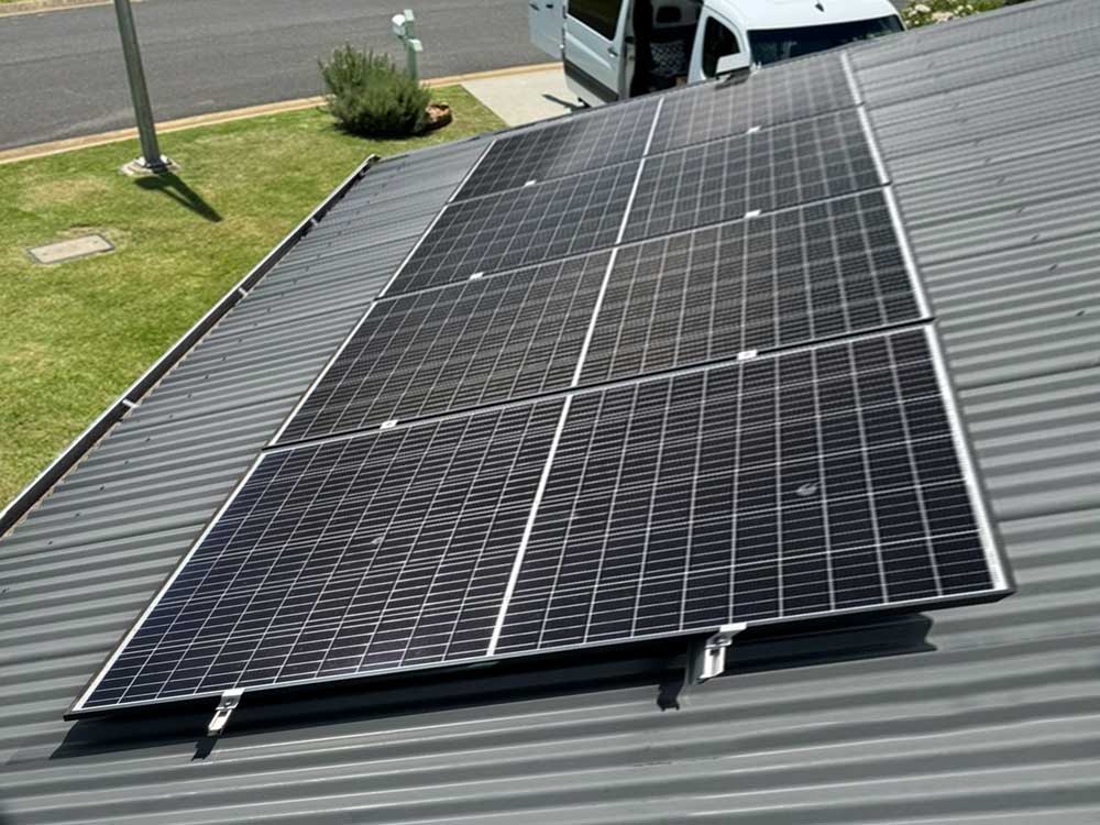 solar skirt before image